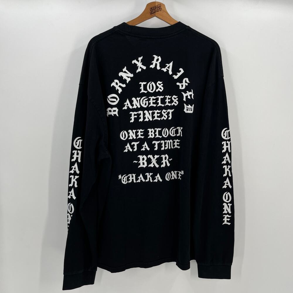 Born x Raised BXR Chaka Los Angeles Graffiti Streetwear Tee XXL